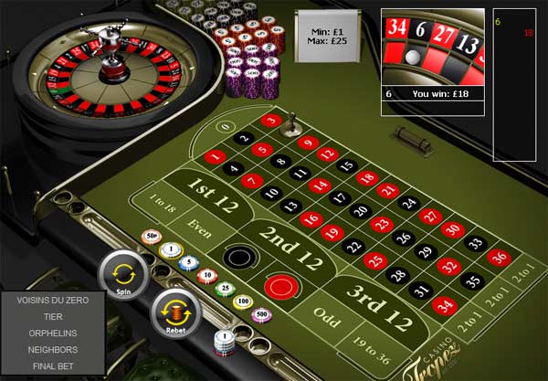 Play Casino Table Games Online