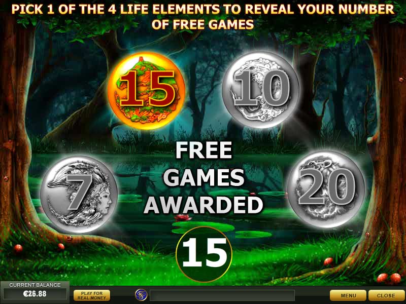Goddess of life free spins
