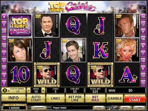 top trumps celebs Online Slots